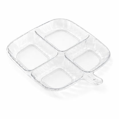 4-Compartment Prep Plate